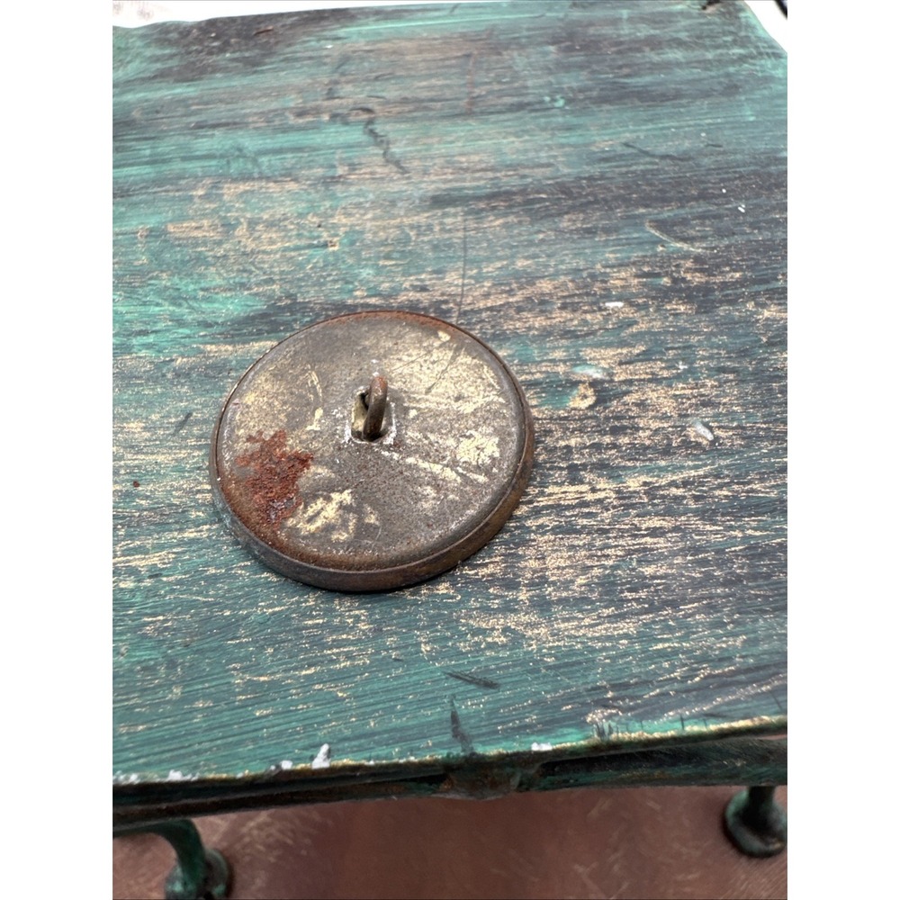 Brass / Bronze Color Tone ~ ANTIQUE CAR Shank Button Metal Model T Ford Auto - Picture 3 of 4
